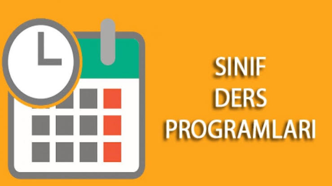 OKULUMUZUN YENİ DÖNEM DERS PROGRAMI 